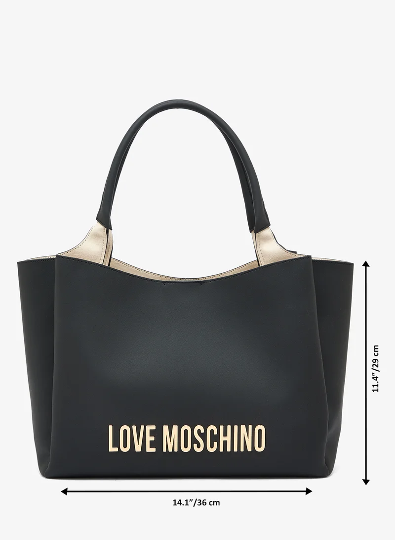 Love Moschino  Bold Love GRS PU Shopper Tote for Women | Best Price UAE